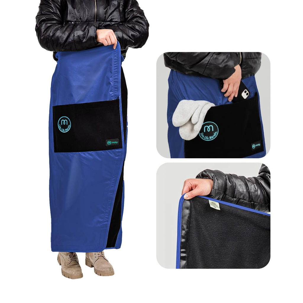Mozy Wearable Waterproof Blanket Outdoor Blue 700
